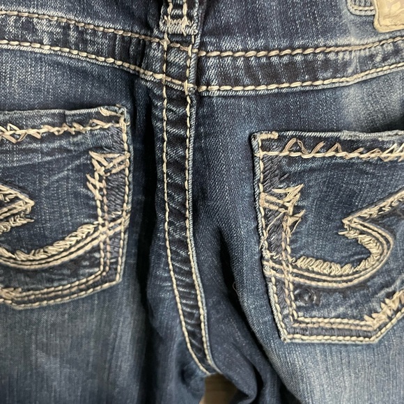 Silver jeans Suki boot cut jeans size 28 blue - Picture 6 of 11